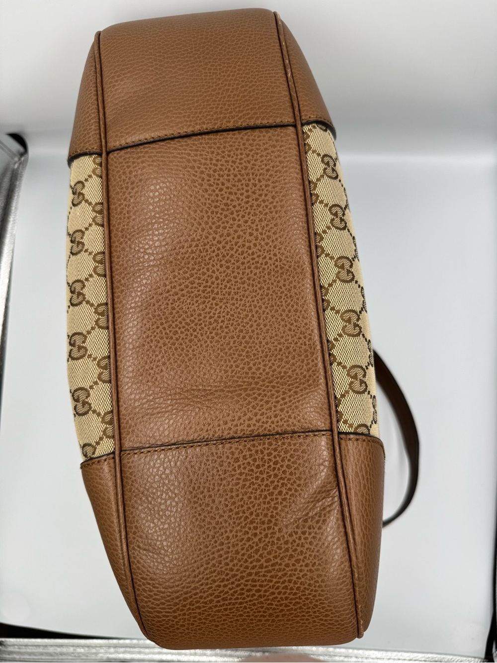 Gucci Original GG Canvas Shoulder Bag & Matching Wallet Set - Picture 15 of 17